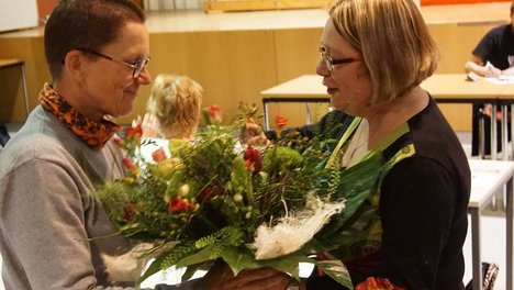 Petra Sitte und Marianne Böttcher