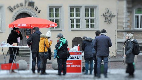 Alternativer Neujahrempfang in Köthen