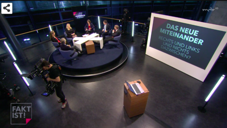 Eva von Angern in Talkshow »Fakt ist«!